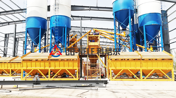 BESSER Brick machine production line