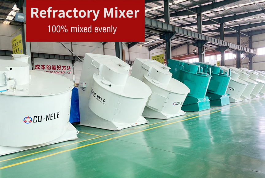 Mélangeur réfractaire intensif